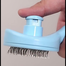 Escova Removedora de Pelos para Cães e Gatos – Pente Pet Antipelos com Cabo Ergonômico | Tech Gold Brasil