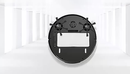 Robô Aspirador Inteligente Branco/Preto - Limpeza Automática e Design Compacto