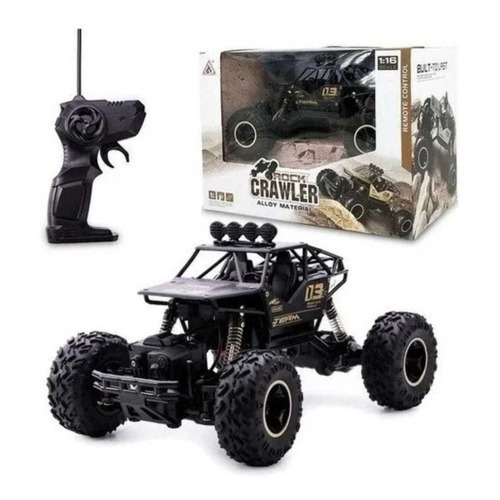 Carro Controle Remoto 4x4 Monster Truck Off-Road – Metal Crawler 2.4GHz com Suspensão e Alta Potência | Tech Gold Brasil