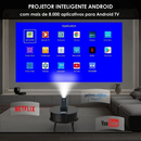 Projetor Portátil HY320 Smart Android 11 WiFi – Tela até 150” com Espelhamento e Bluetooth | Tech Gold Brasil