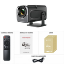 Projetor Portátil HY320 Smart Android 11 WiFi – Tela até 150” com Espelhamento e Bluetooth | Tech Gold Brasil