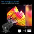Projetor Portátil HY320 Smart Android 11 WiFi – Tela até 150” com Espelhamento e Bluetooth | Tech Gold Brasil