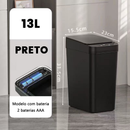 Lixeira Automática Inteligente 13L com Sensor de Movimento – Abertura Sem Toque