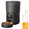 Alimentador Automático Pet 4L com WiFi e App – Comedouro Inteligente Programável com Tigela de Aço | Tech Gold Brasil