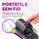 Aspirador Antiácaro Portátil com Luz UV para Colchão e Sofá