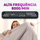 Aspirador Antiácaro Portátil com Luz UV para Colchão e Sofá