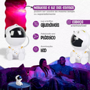 Projetor Astronauta de Galáxia – Luz Noturna Céu Estrelado