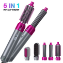 Escova Secadora 5 em 1 Modeladora de Cabelo Bivolt
