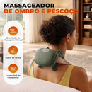 Massageador de Pescoço 8 Pontos com Aquecimento