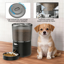 Alimentador Automático Pet 4L com WiFi e App – Comedouro Inteligente Programável com Tigela de Aço | Tech Gold Brasil