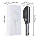Escova Massageadora Capilar 4 em 1 com Laser Antiqueda