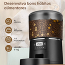 Alimentador Automático Pet 4L com WiFi e App – Comedouro Inteligente Programável com Tigela de Aço | Tech Gold Brasil