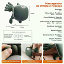 Massageador de Pescoço 8 Pontos com Aquecimento