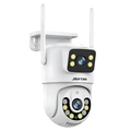Câmera de Segurança WiFi 360° IP66 com Lente Dupla e Visão Noturna – Monitoramento pelo Celular (App Yoosee) | Tech Gold Brasil