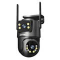 Câmera de Segurança WiFi 360° IP66 com Lente Dupla e Visão Noturna – Monitoramento pelo Celular (App Yoosee) | Tech Gold Brasil